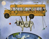 Alien Transport Fine Art Print