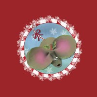 Christmas Critters Mouse Fine Art Print