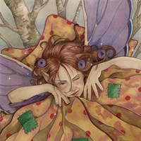 Stay In Bed Fairy Fine Art Print