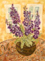 Scented English Stocks Fine Art Print
