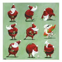 Father Christmas Fine Art Print