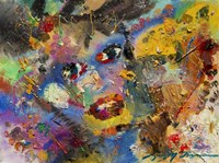 Multimedia Faces of You Fine Art Print