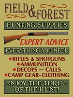 Field Forest Supplies Fine Art Print