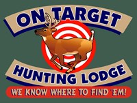 On Target Hunting Lodge Fine Art Print