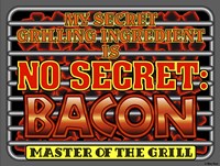 Grill Secret Bacon Fine Art Print