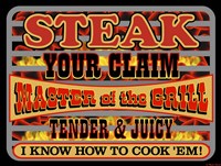 Steak Your Claim Fine Art Print