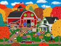 Annabelle's Quilt Barn Fine Art Print