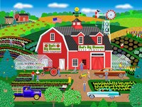 Bud's Big Blossoms 2 Fine Art Print