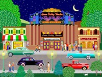 Pizza Movie Malt 2 Fine Art Print