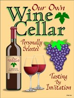 Our Own Wine Cellar Fine Art Print
