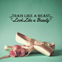 Train Like A Beast Color Fine Art Print