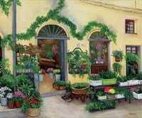 Little Flower Shop Fine Art Print