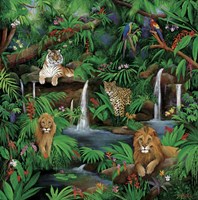 Paradise Jungle Fine Art Print