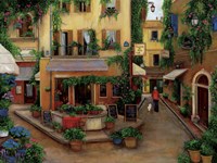 Parisian Cafes Fine Art Print