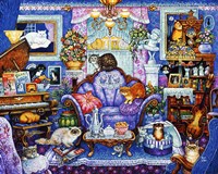 Blue Room Fine Art Print