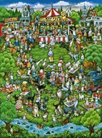 Dog Show Fine Art Print