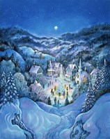The Road To Christmas Fine Art Print