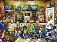 Visit To The Vet Fine Art Print