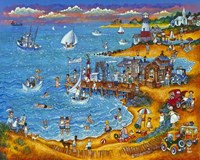 Fishing Pier Fine Art Print