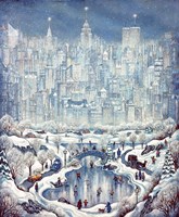 Central Park Snow Fine Art Print