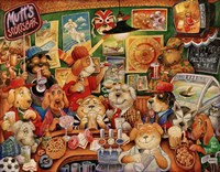 Mutt's Sportsbar Fine Art Print