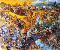 How The West Was Won Fine Art Print