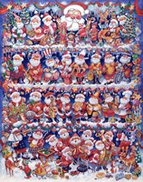 Will The Real Santa 2 Fine Art Print