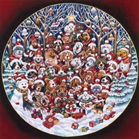 Santa Paws Fine Art Print