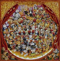 Animal Orchestra Fine Art Print