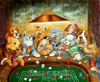 Lucky Dogs Fine Art Print