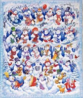 Snowfolks Fine Art Print