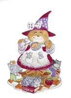 Cookin' Cat Fine Art Print