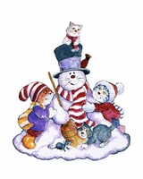 Winter Cats Fine Art Print