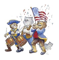 Revolutionary Cats Fine Art Print