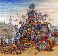 Lighthouse Treasure Fine Art Print