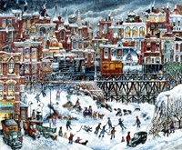 Hockey Night Fine Art Print