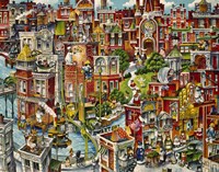 Cat City Fine Art Print