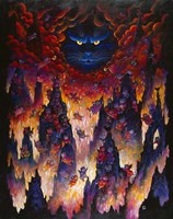 Horny Little Devils Fine Art Print