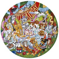 Birthday Dogs Fine Art Print