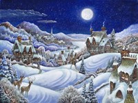 Winter Moon Fine Art Print