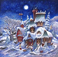 December Snow Fine Art Print