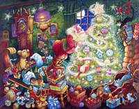 Decorating the Tree Fine Art Print