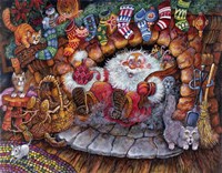 Down the Chimney 1 Fine Art Print