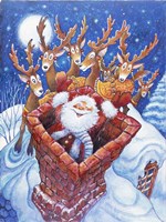 Down the Chimney 2 Fine Art Print