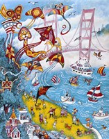 Goldengate Kites Fine Art Print