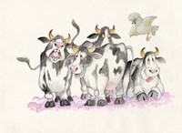 Cows are Calling Fine Art Print