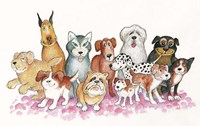 Dogs Galore Fine Art Print