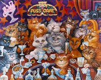 Puss Cafe Fine Art Print