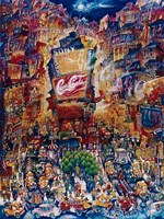 Memories Of Times Square Fine Art Print