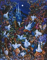 Blue Fairies Fine Art Print